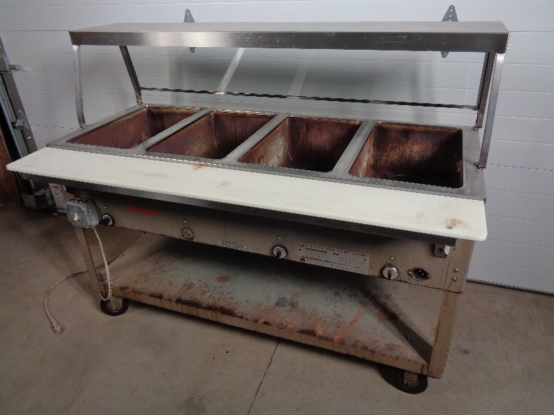lot 5B image: Duke Aerohot 4 Well Steam Table