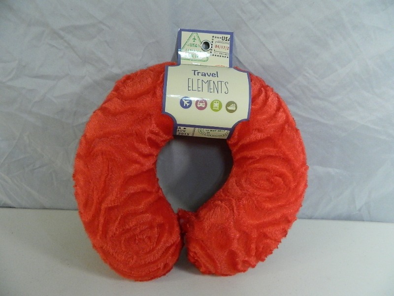lot 19 image: New Travel Elements Memory Foam Travel Pillow