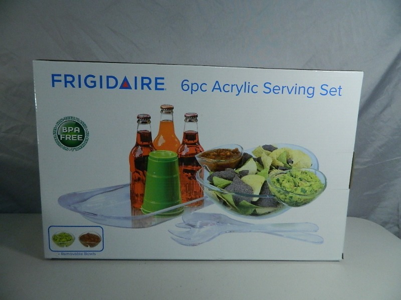 lot 57 image: New Frigidaire 6 Piece Serving Set