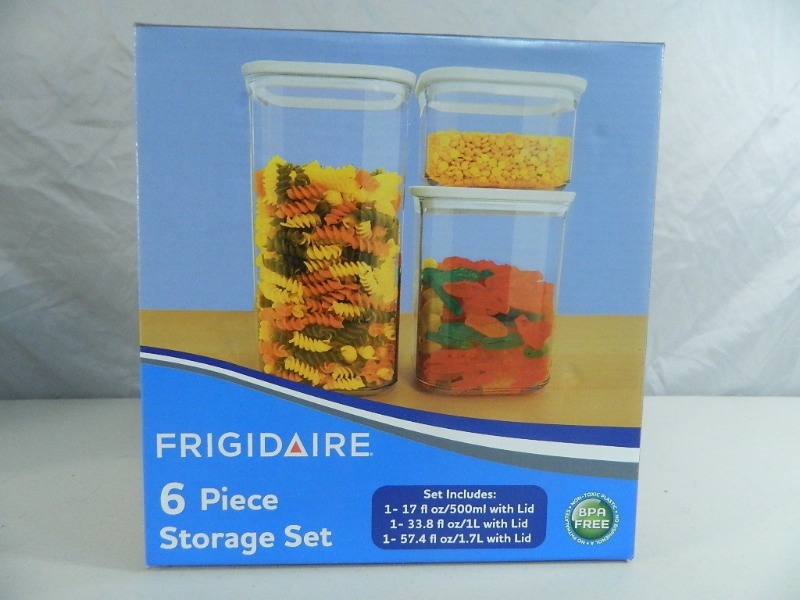 lot 68 image: New Frigidaire 6 Piece Storage Set