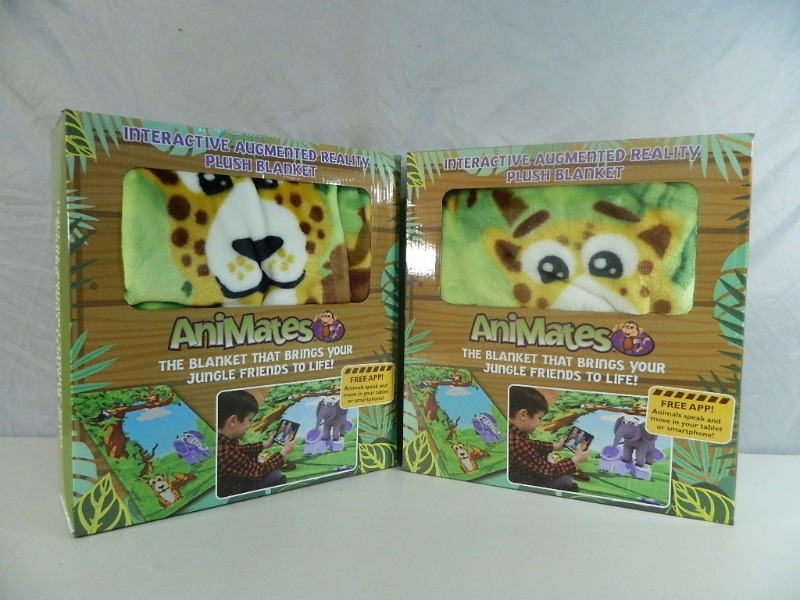 lot 74 image: 2 New Animates Augmented Reality Blankets