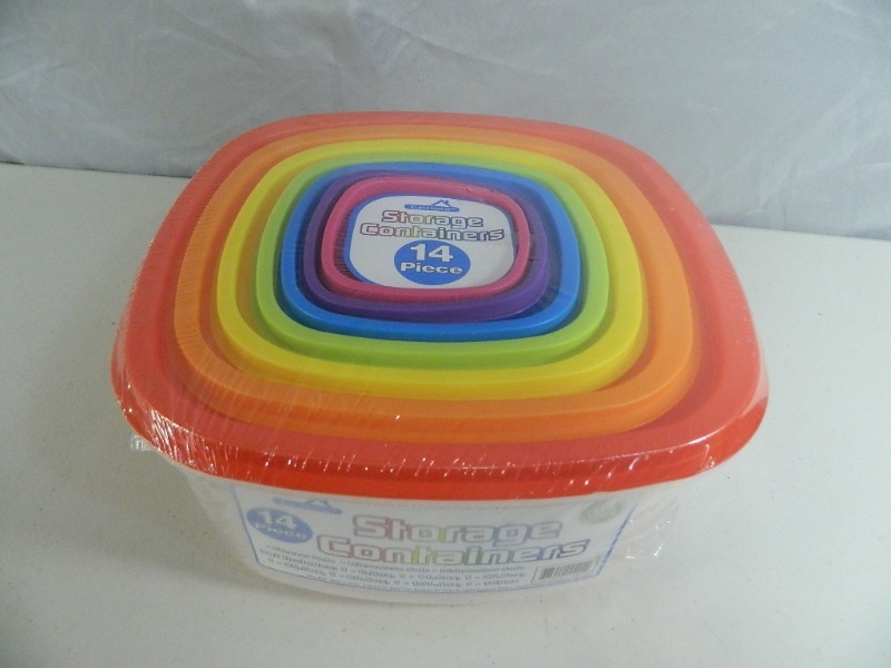 lot 75 image: New 14 Pieces Storage Container Set