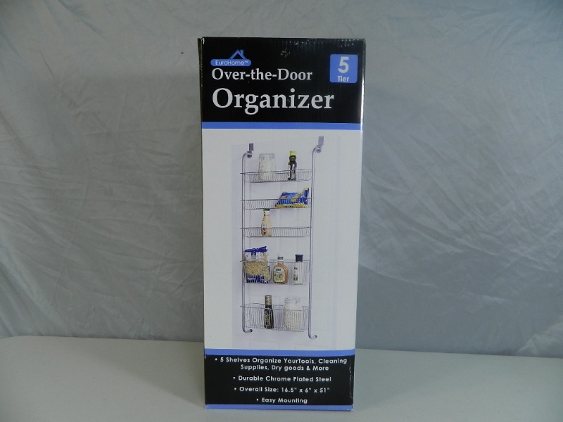 lot 93 image: New Over the Door Organizer