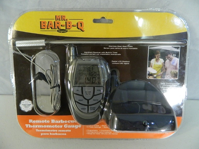 lot 94 image: New Remote BBQ Thermometer Gauage