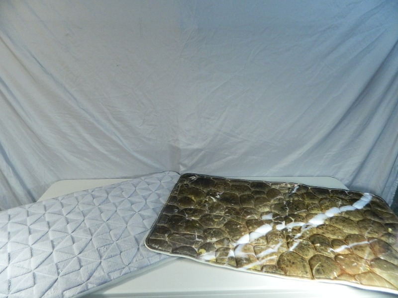 lot 104 image: 2 New Memory Foam Rugs