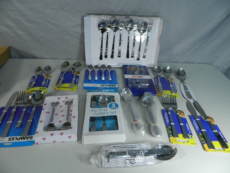 lot 111 image: Large Lot of New Silverware