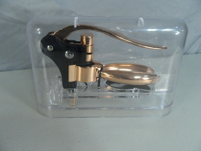 lot 119 image: New Copper Colored Wine Opener Tool