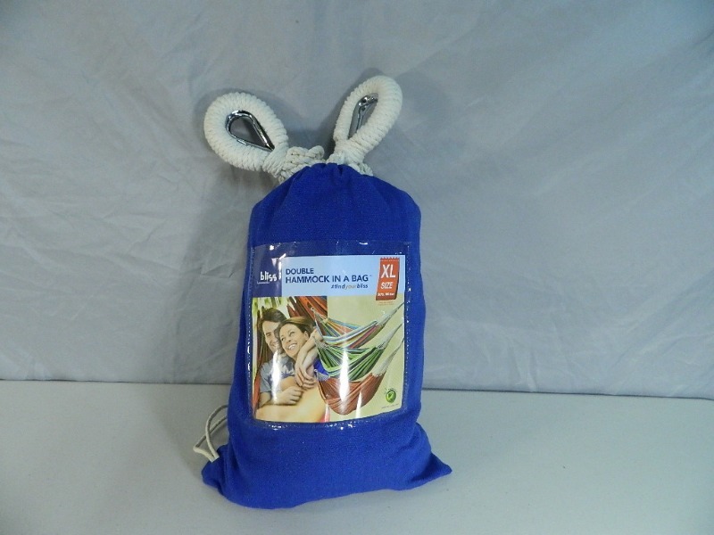 lot 129 image: New Bliss XL Double Hammock in A Bag