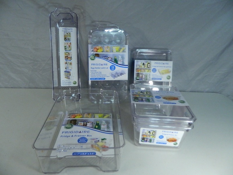 lot 131 image: New Frigidaire Fridge and Pantry Organizers