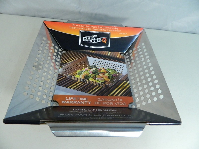 lot 143 image: New Grilling Wok