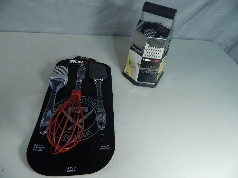 lot 169 image: New Iron Chef Kitchen Items