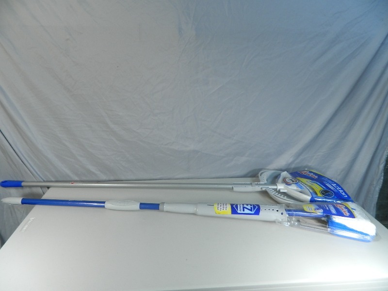 lot 171 image: New Mop and New Broom with Dustpan