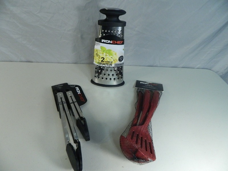 lot 186 image: New Iron Chef Kitchen Items