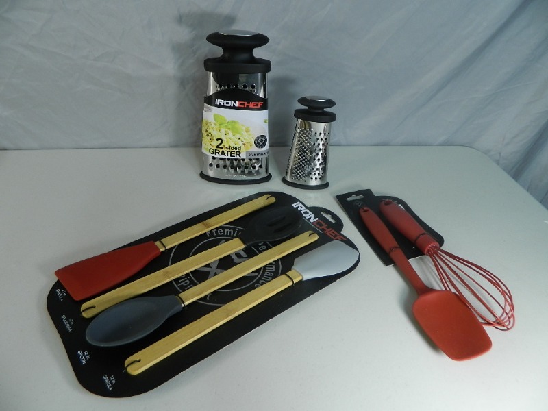 lot 203 image: New Iron Chef Kitchen Items