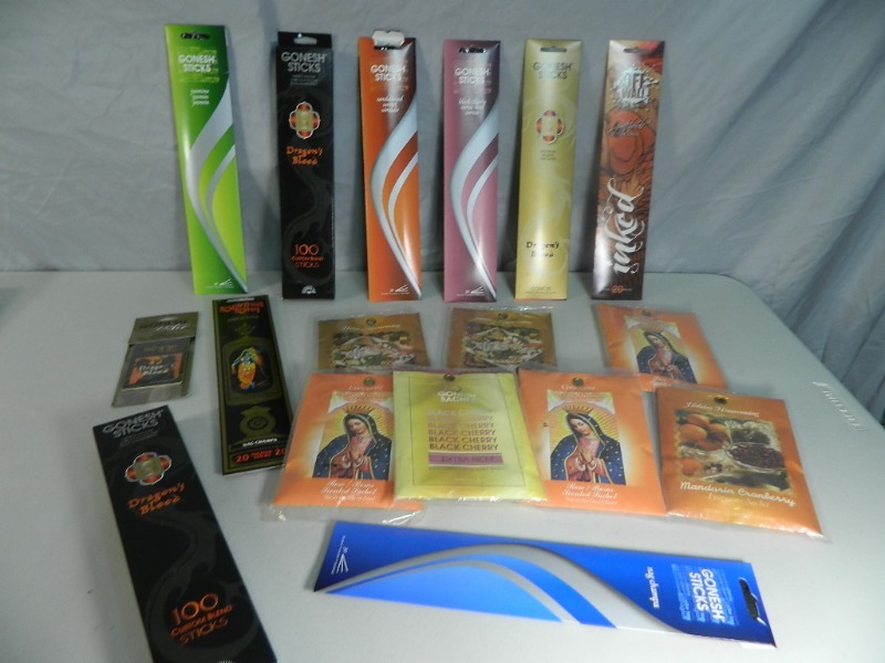 lot 207 image: New Incense Sticks and Air Fresheners