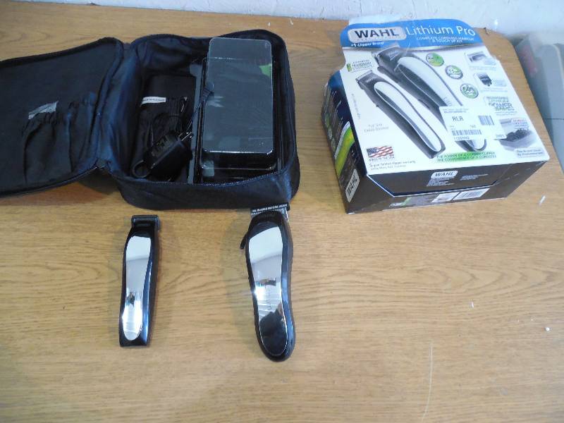 lot 57 image: Wahl Lithium-Ion Rechargeable Hair Clipper Kit