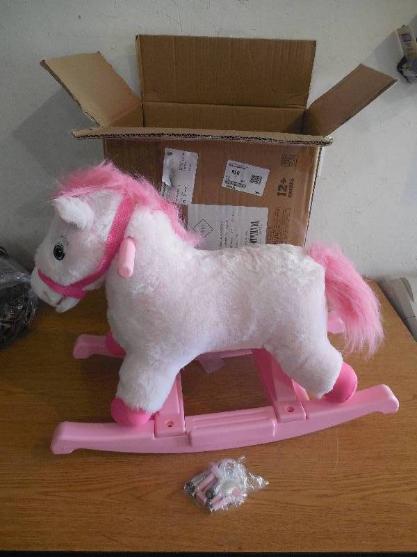 lot 50 image: Rockin Rider Twinkle Jr. Musical Rocking Pony