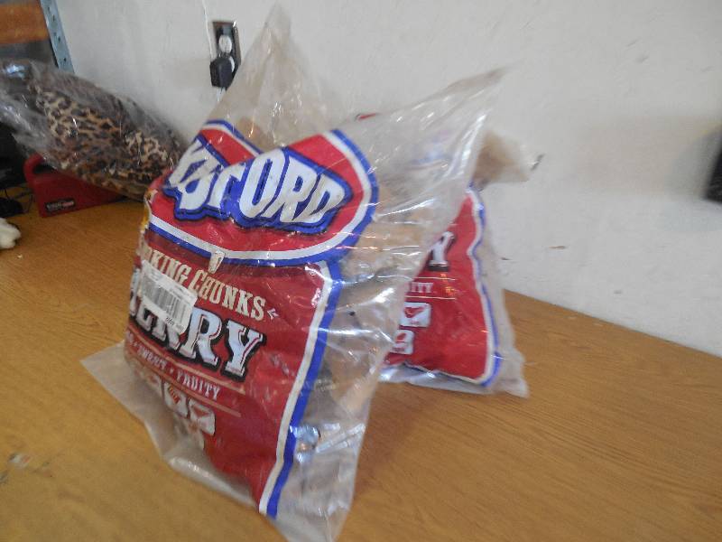 lot 83 image: (2) Kingsford 350cu. in. BBQ Cherry Wood Chunks
