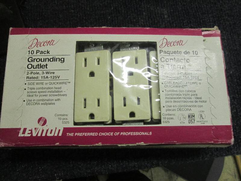 lot 46 image: dcor 10p grounding outlet...