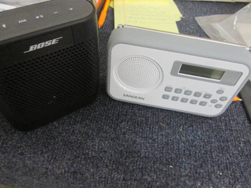 lot 55 image: 2 bluetooth speaker untested...