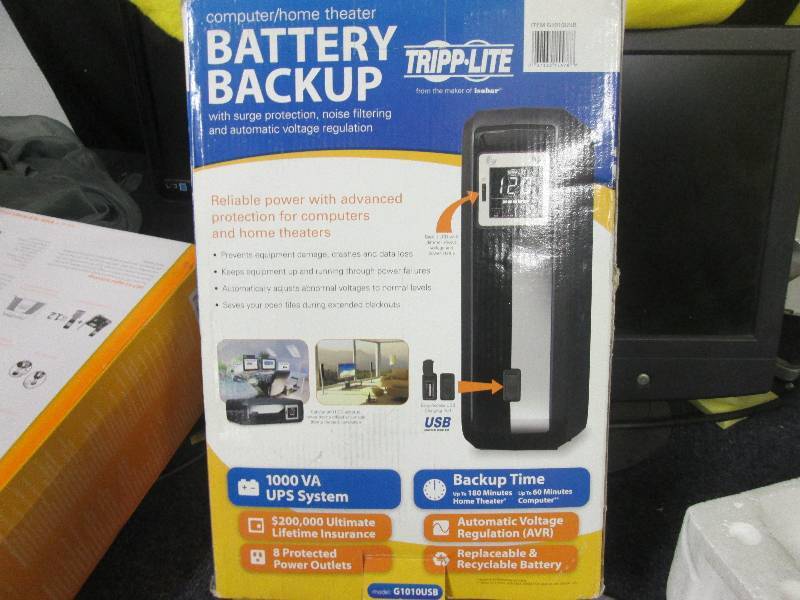 lot 91 image: triple battery back-up not powering...