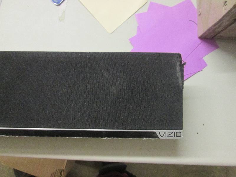 lot 95 image: vizio speaker sound bar untested...