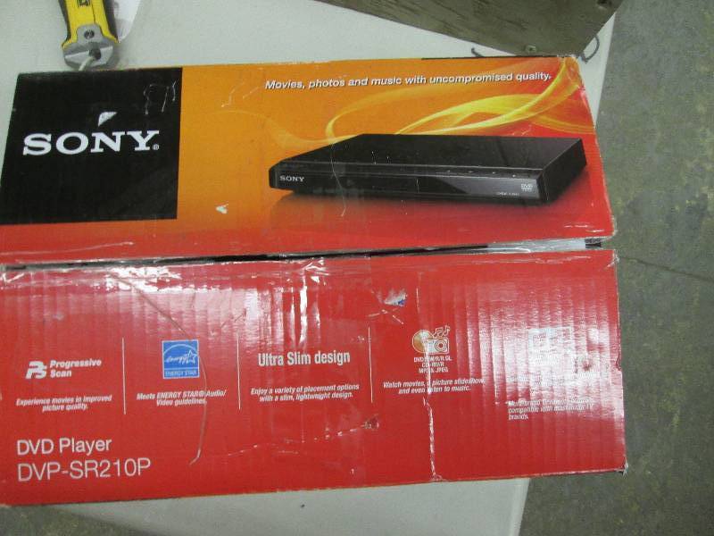 lot 103 image: sony dvd bluray player powers on...