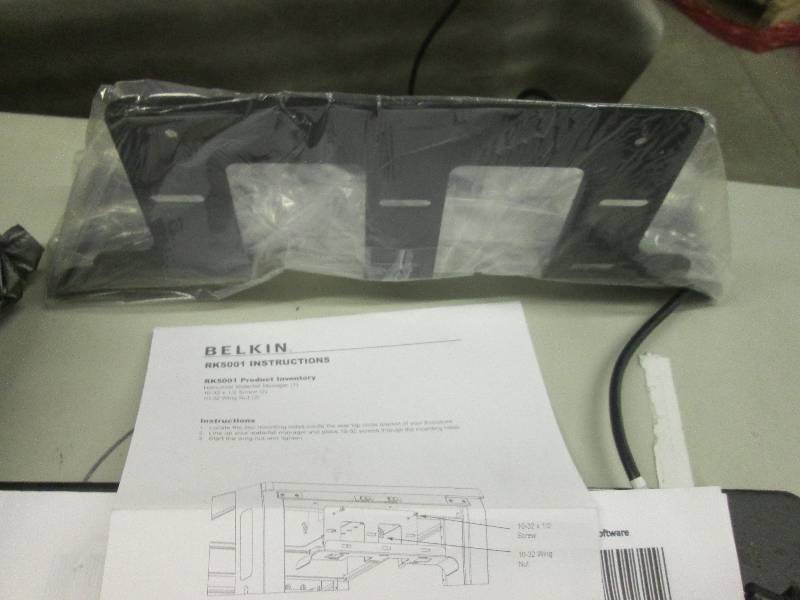 lot 127 image: belkin 5001 bracket x2...