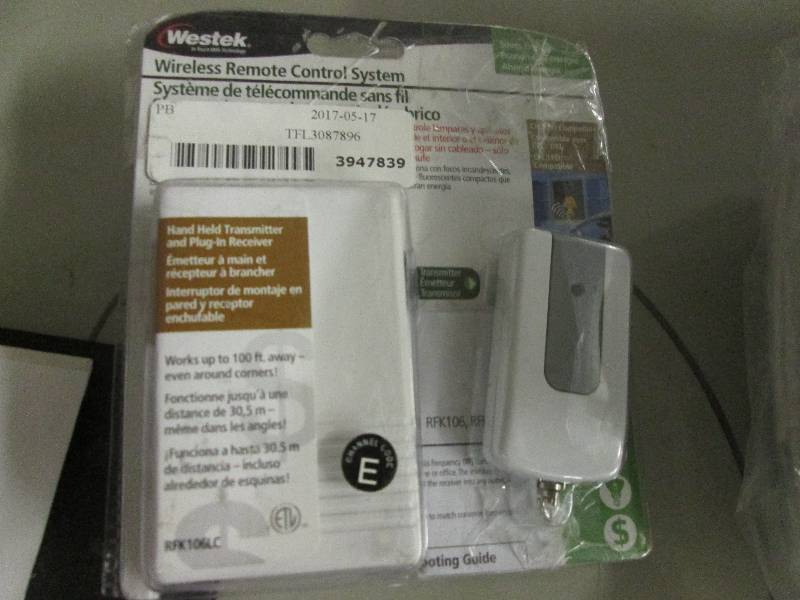 lot 133 image: wireless remote control system...