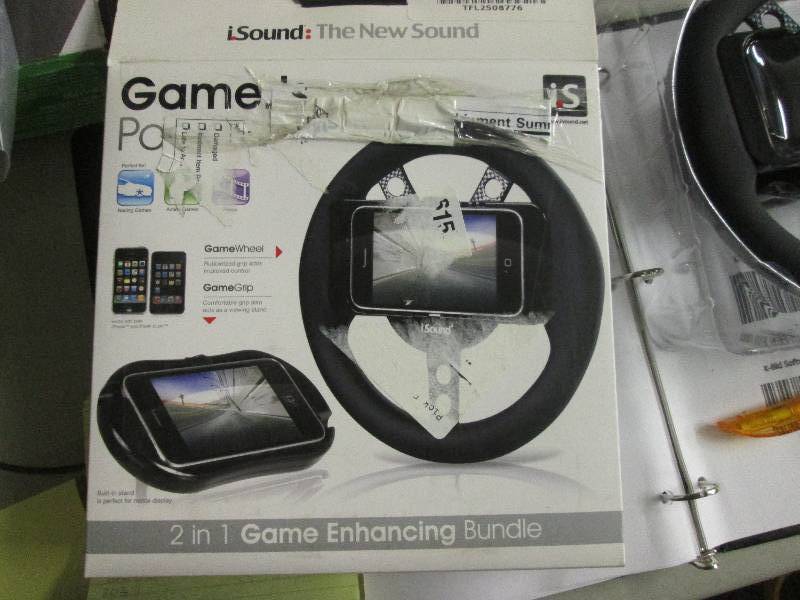 lot 203 image: Isound gamers rack for iphoneipod ...