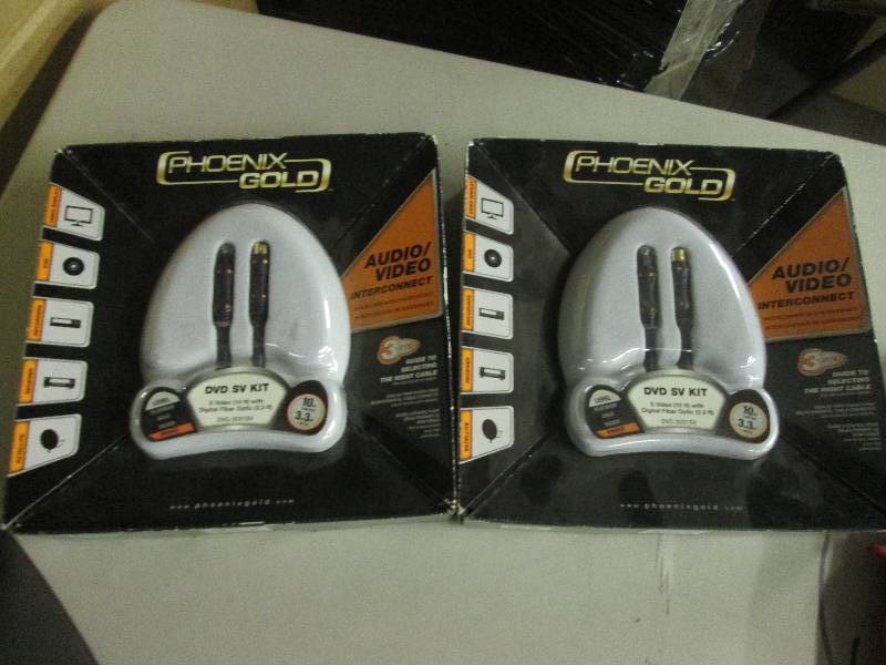 lot 207 image: lot of 2 highend pheonic gold av c...