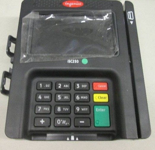 lot 45 image: ingenico credit card reader ISC250 ...