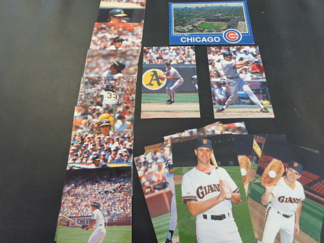 lot 28 image: New Unused MLB Postcards w Wrigley Field & Cal Ripken Jr.
