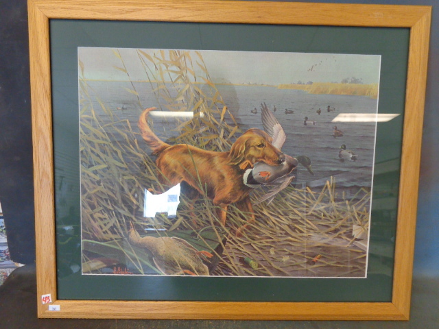 lot 43 image: Les Kouba Print