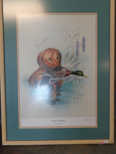 lot 45 image: Reddy All Righty Print