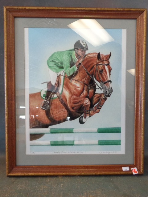 lot 46 image: Rodrigo Pessoa & Baloubet du Rouet Print