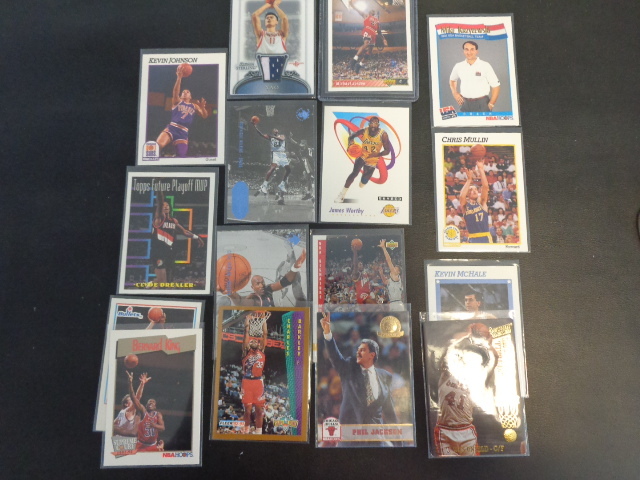 lot 80 image: Yao Ming Jersey Card, Michael Jordan & Other Basketball Players