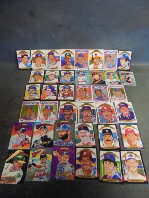 lot 15 image: Don Russ Diamond King Baseball Cards