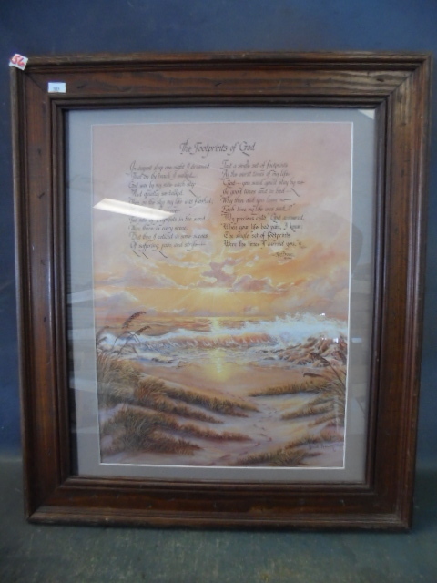 lot 56 image: Foot Prints of God