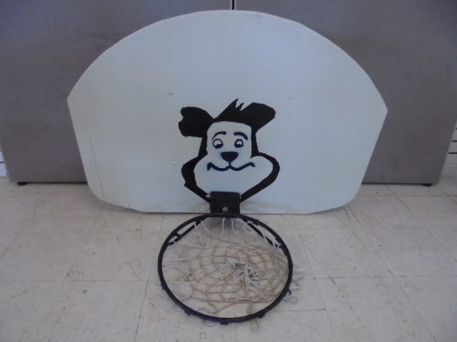 lot 111 image: Basketball Hoop and Backboard