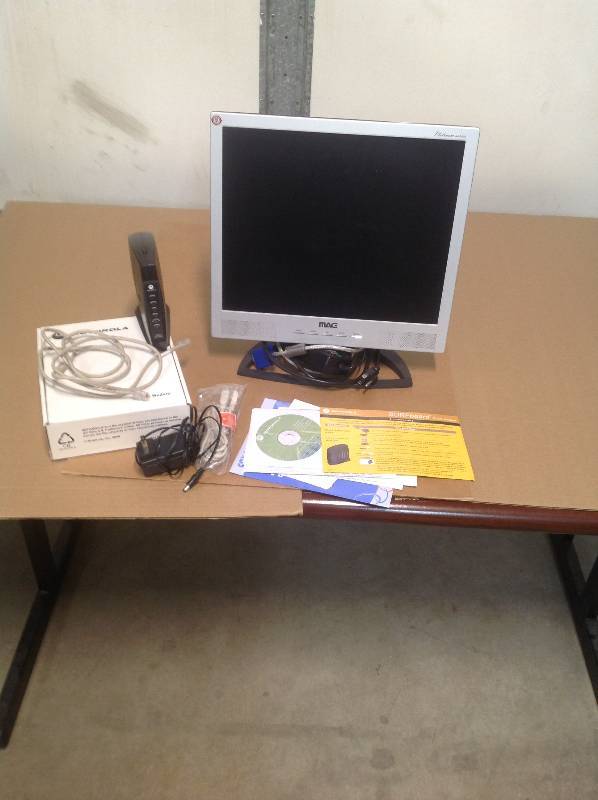 Mag Monitor - Platinum Series - Model 780 - 17 Inch with Motorola Cable Modem
