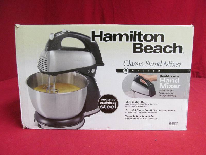 Hamilton Beach stand mixer