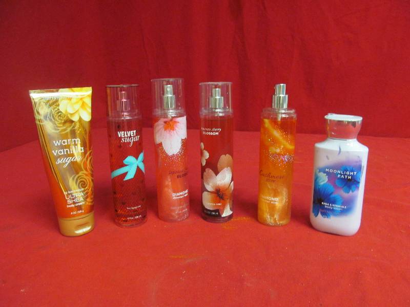Bath and Body products