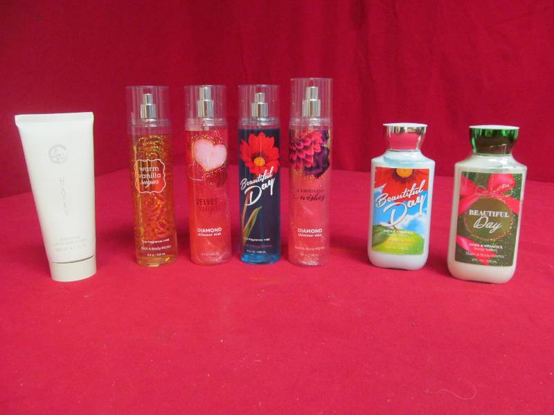 Bath and Body products