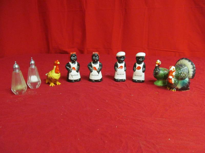 vintage salt and pepper shakers