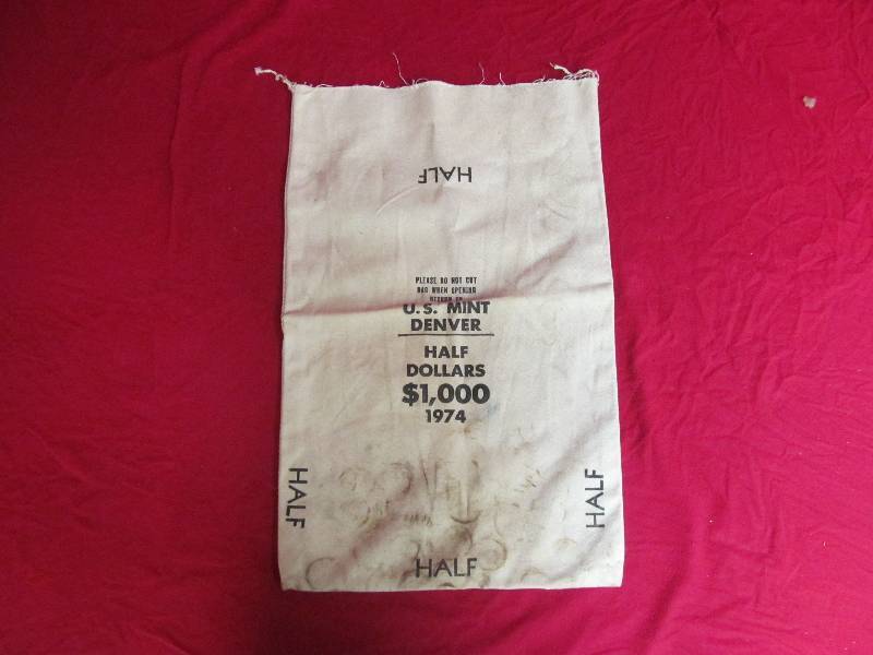 U.S. Denver Mint money bag