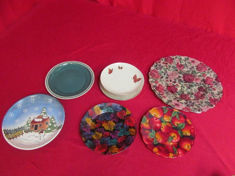 plates, platter