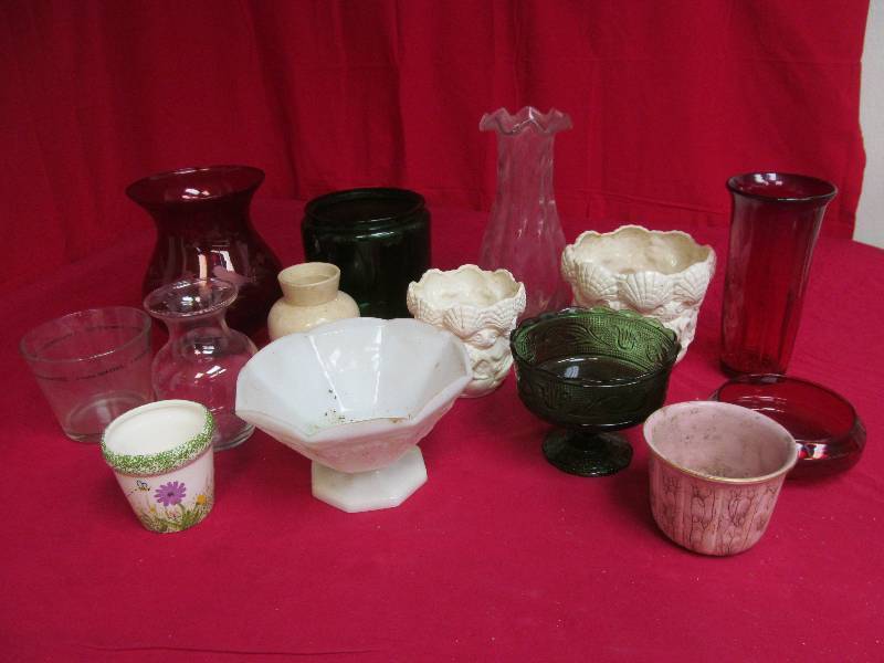 vases, jars, flower pots
