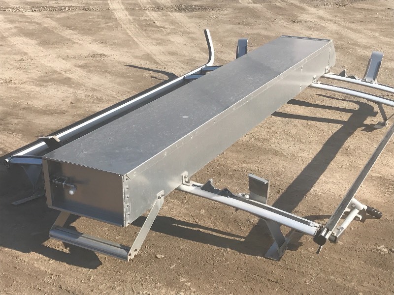 Ranger Commercial Vehicle Rooftop Ladder Rack With 9ft Storage Box, In Good Condition