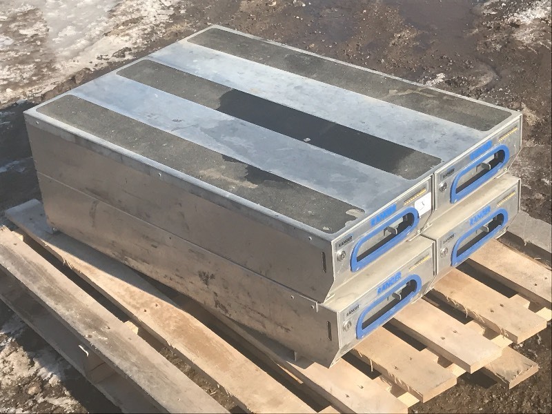 Ranger Commercial 4-Drawer Commercial Vehicle Storage Box, Locks--Keys Are Included, Measures 12x24x36, In Good Condition